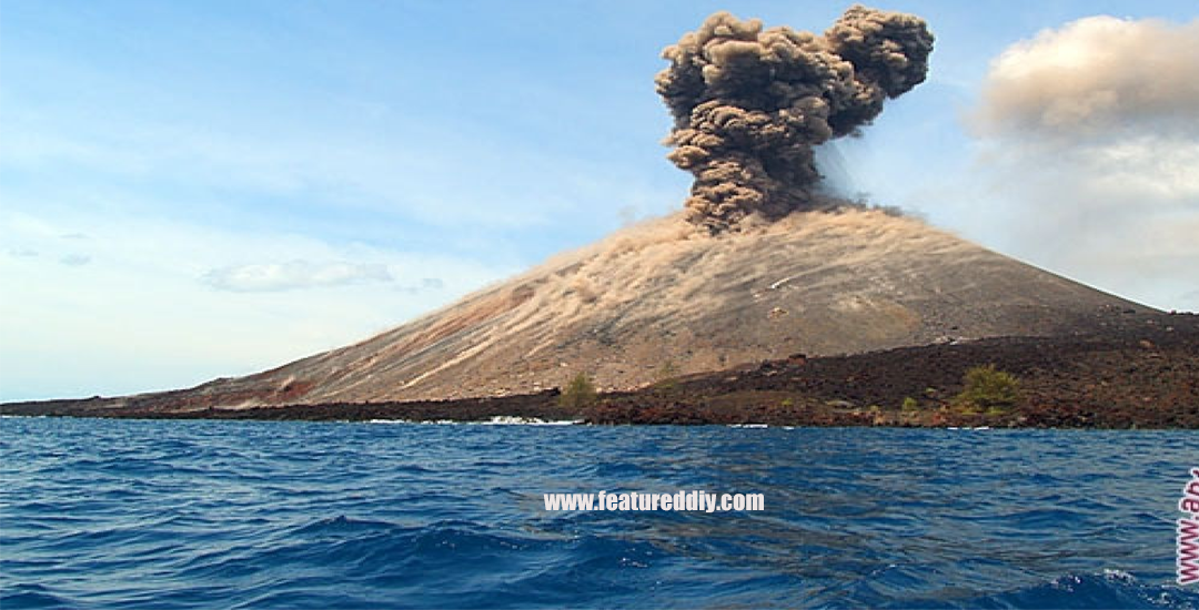 Gunung Anak Krakatau Letusan Dahsyat