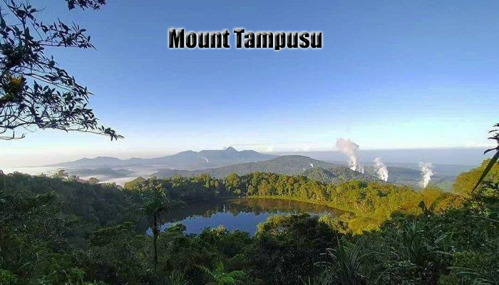 Gunung Tampusu Keindahan Gunung Berapi di Sulawesi Utara