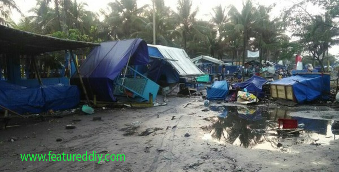 Ombak Tinggi 6 Meter Rusak